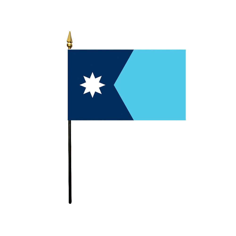 4x6 in. Minnesota Stick Flag
