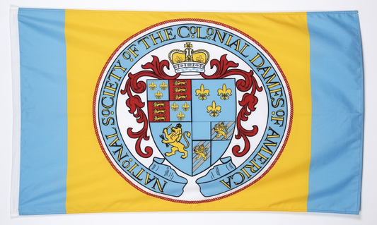 Colonial Dames Of The American Revolution 3x5 Outdoor Flag