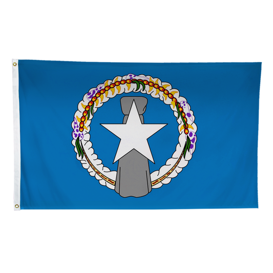 12x18 in. Northern Marianas Nautical Flag