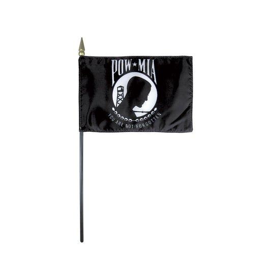 4x6 in. POW/MIA Stick Flag
