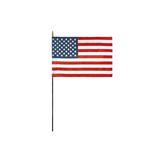 4x6 in. American Stick Flag