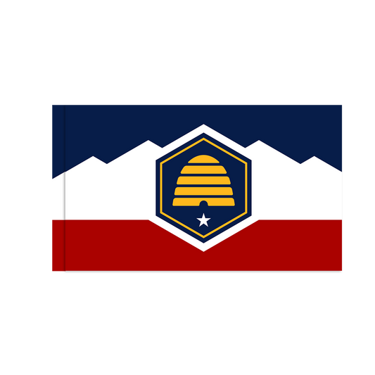 Utah Flag with Polesleeve