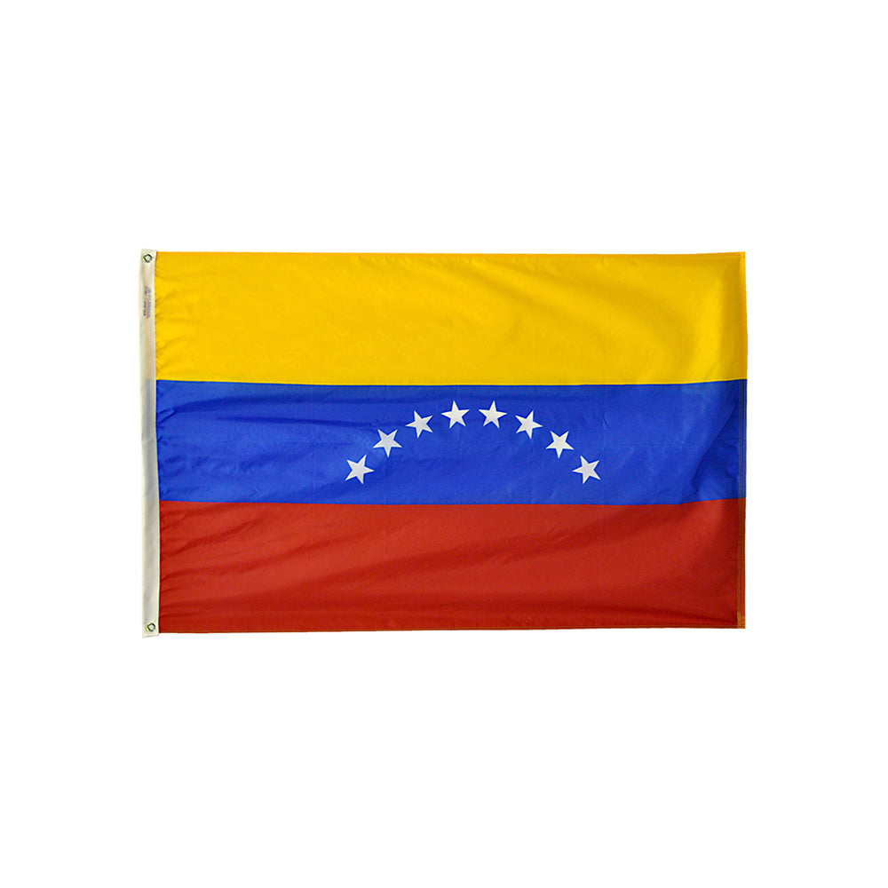 12x18 in. Venezeula Nautical Flag - No Seal