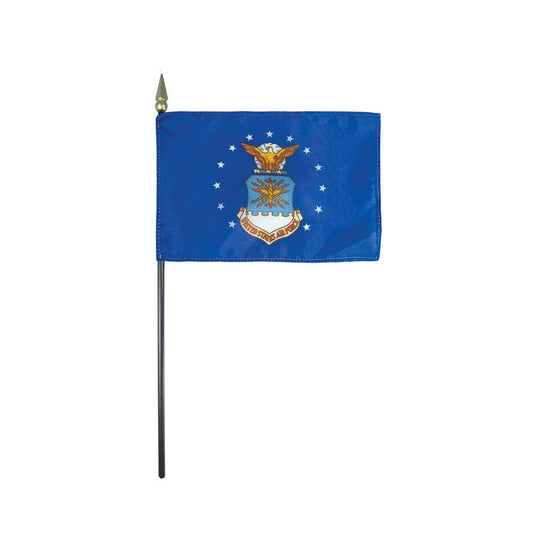 4x6 in. Air Force Stick Flag