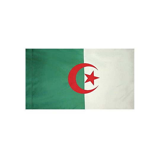 Algeria Flag with Polesleeve
