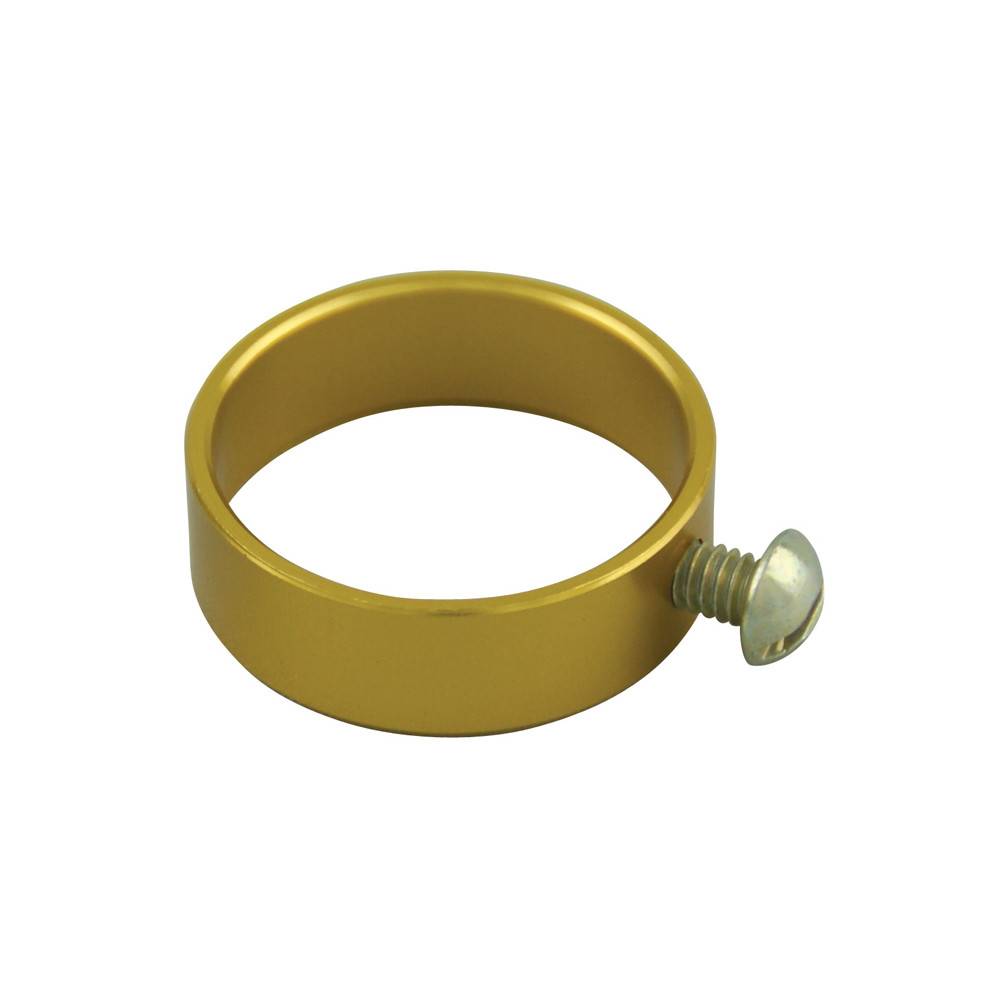 Aluminum Flagpole Ring - Gold