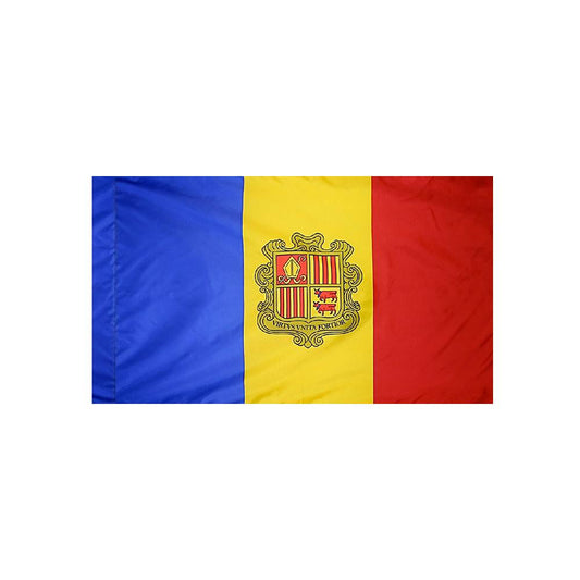 Andorra Flag with Polesleeve