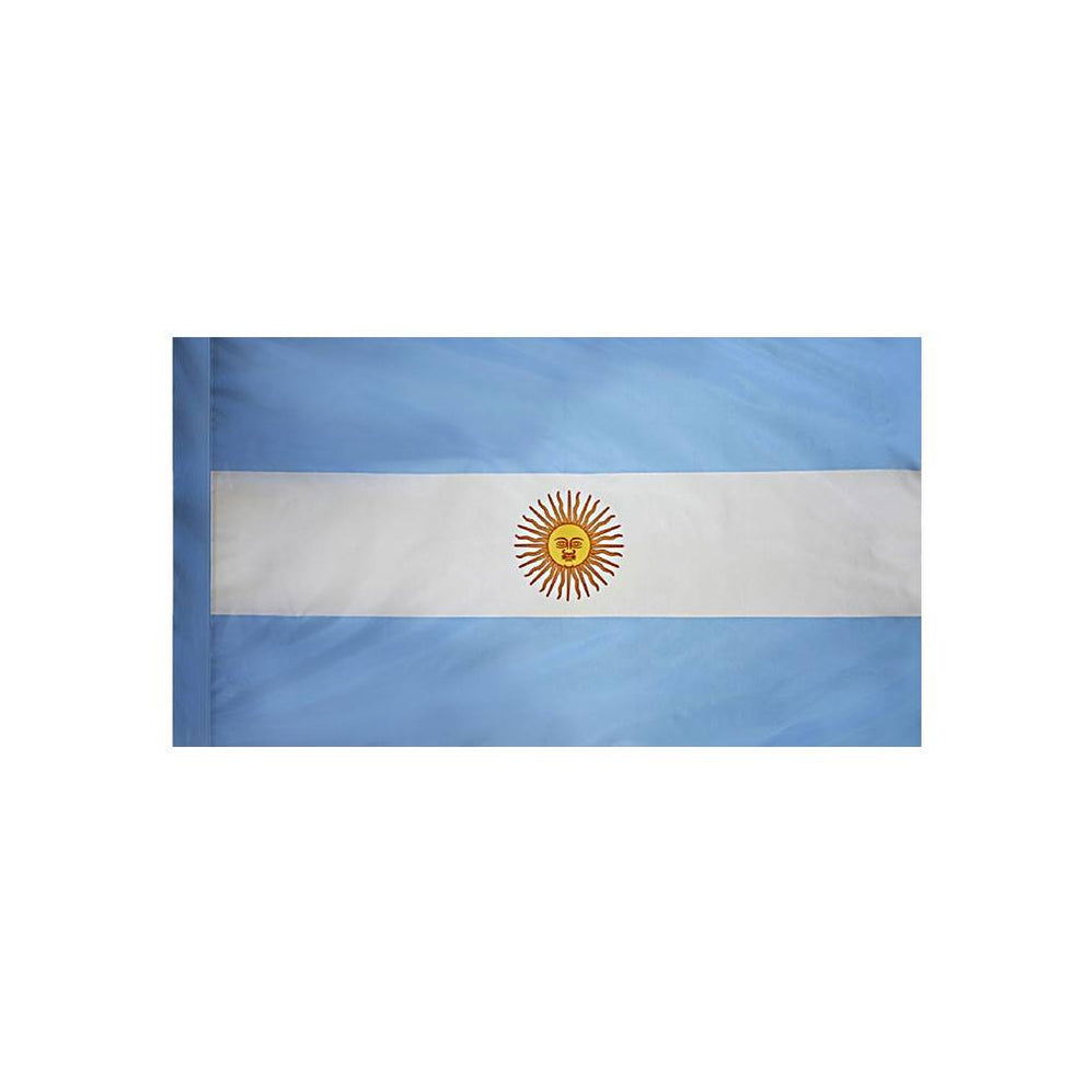 Argentina Flag Indoor Parade Argentina flag with Sun of May for indoor and parade use