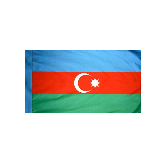Azerbaijan Flag with Polesleeve