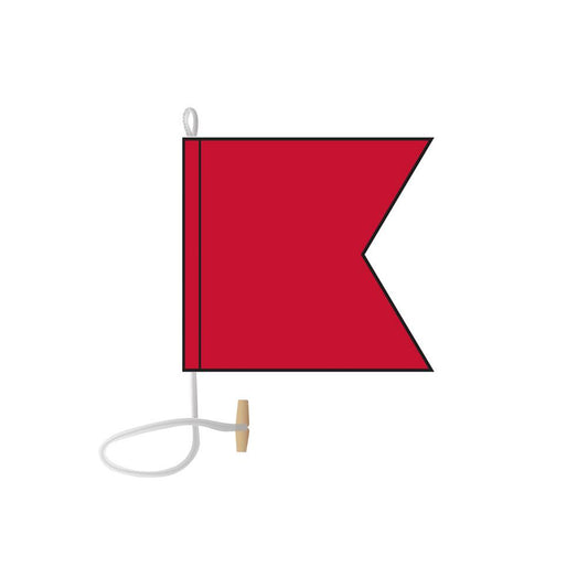 Letter B with Rope & Toggles