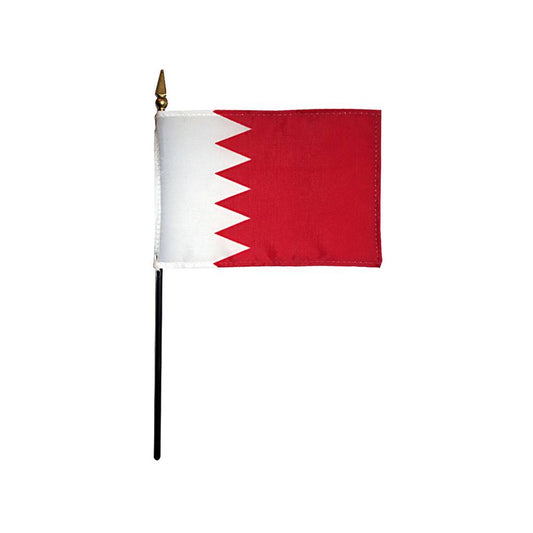 4x6 in. Bahrain Stick Flag