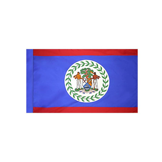 Belize Flag with Polesleeve