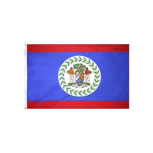 12x18 in. Belize Nautical Flag