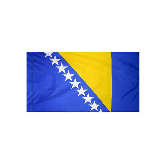 Bosnia-Herzegovina Flag with Polesleeve
