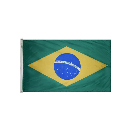 12x18 in. Brazil Nautical Flag