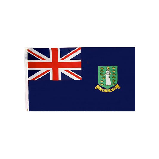 12x18 in. British Virgin Islands Nautical Flag