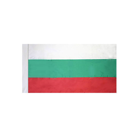 Bulgaria Flag with Polesleeve