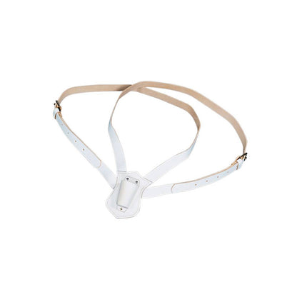Double-Strap Leather Flagpole Carrying Belts