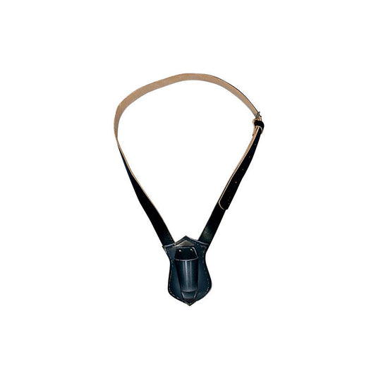 Single-Strap Leather Flagpole Carrying Belts
