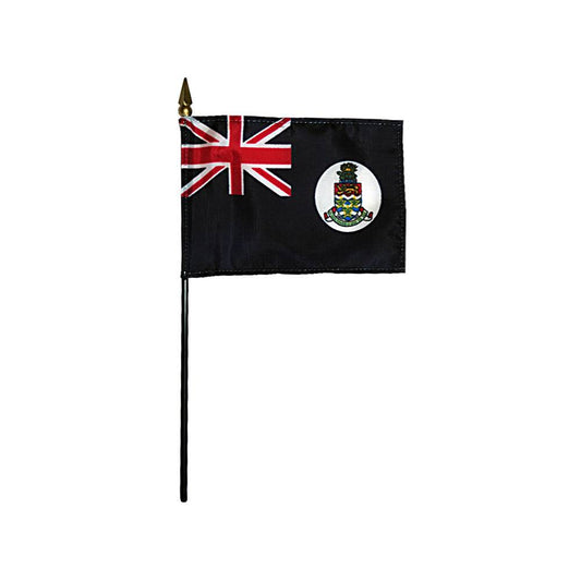 4x6 in. Blue Cayman Islands Stick Flag