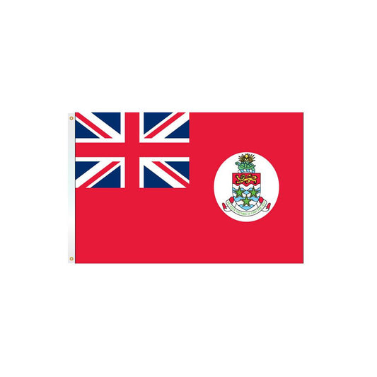 Red Cayman Islands Flag