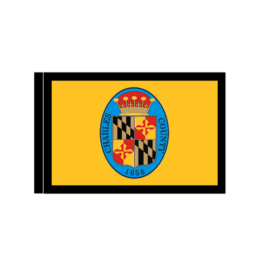 Charles County, MD Flag with Polesleeve