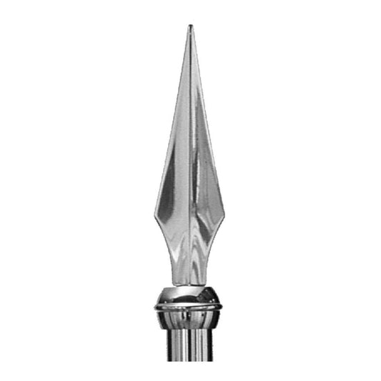 Staff Spear - Metal, Chrome