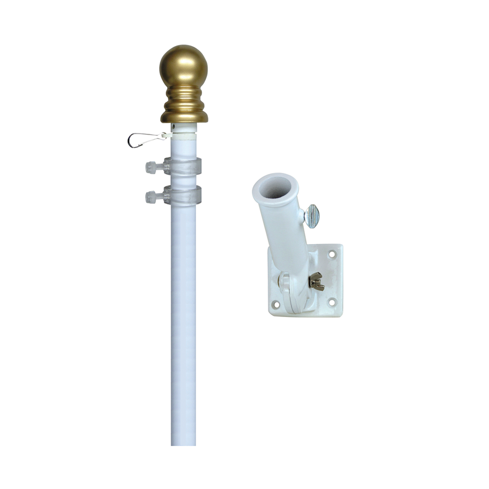 Classic Outdoor Display Set No Flag durable outdoor flag display setup with pole and mounting accessories