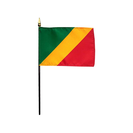 4x6 in. Congo Stick Flag