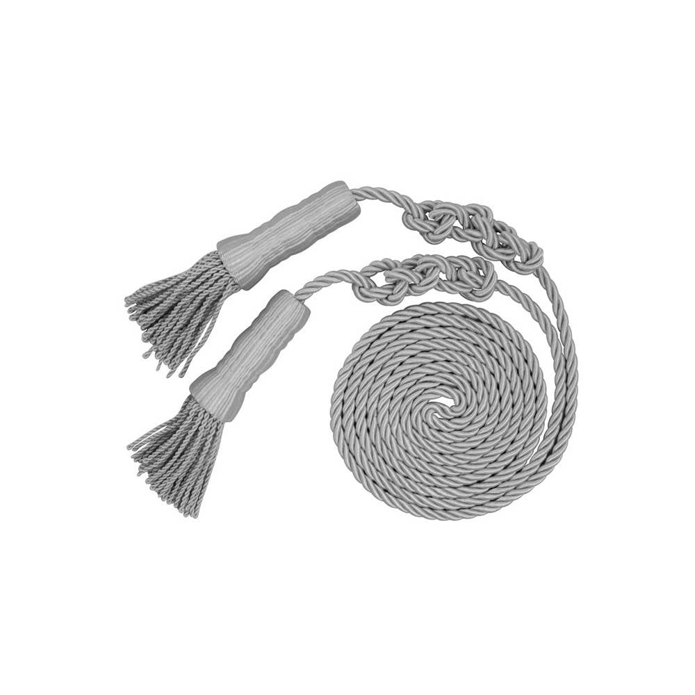 Cord & Tassel - Silver