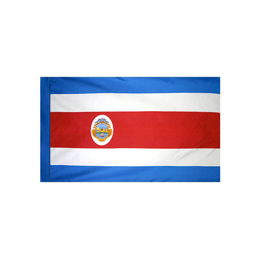 Costa Rica Flag with Polesleeve