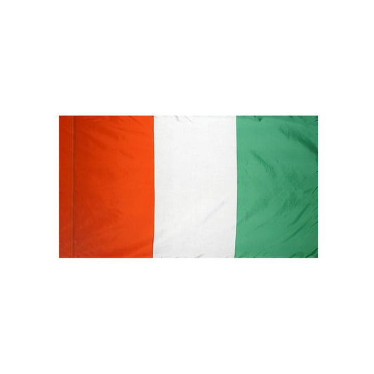 Cote D'Ivoire Flag with Polesleeve