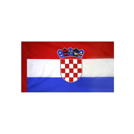 Croatia Flag with Polesleeve