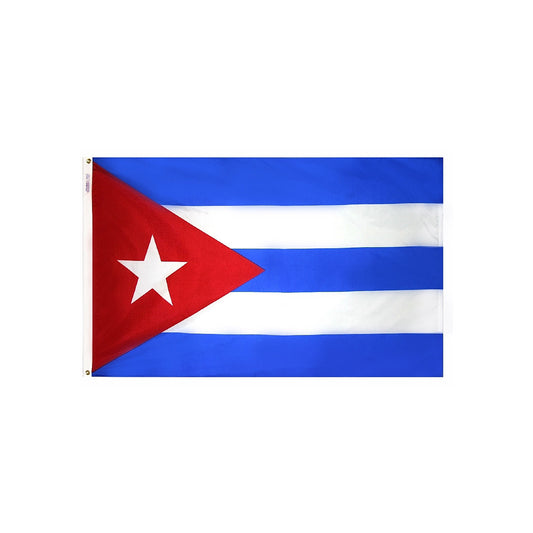 12x18 in. Cuba Nautical Flag