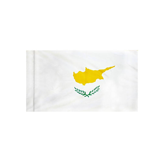 Cyprus Flag with Polesleeve