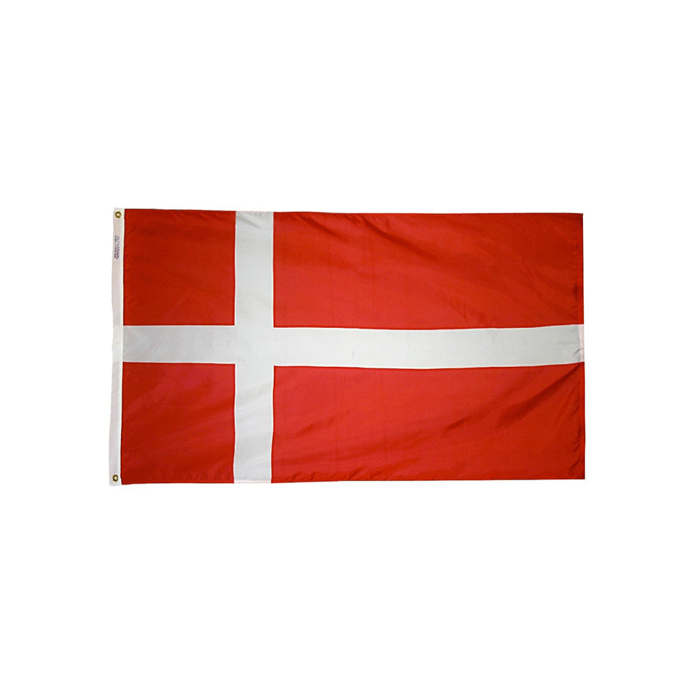 12x18 in. Denmark Nautical Flag