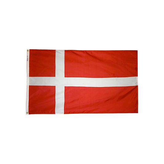12x18 in. Denmark Nautical Flag