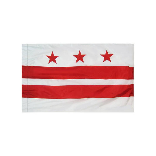 District of Columbia Flag with Polesleeve