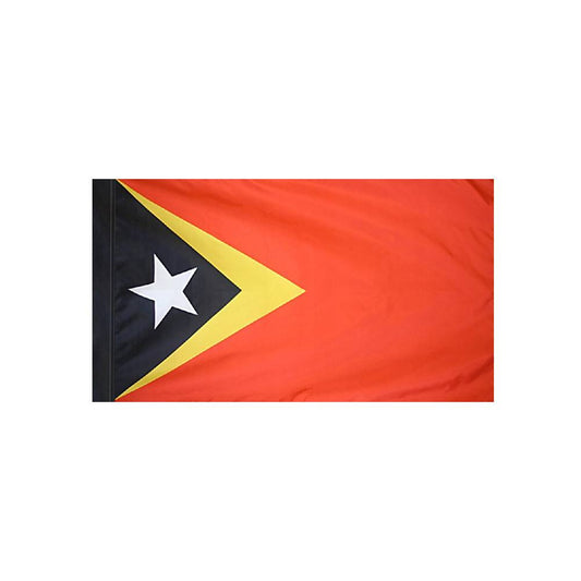 East Timor Flag with Polesleeve