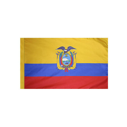 Ecuador Flag with Polesleeve