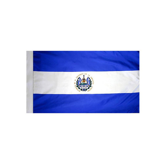 El Salvador Flag with Polesleeve