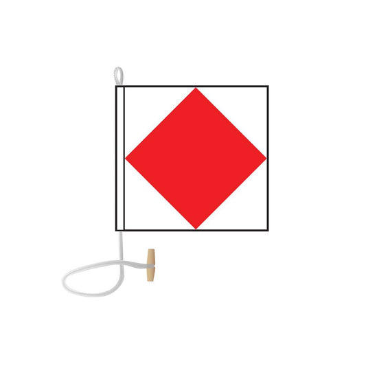 Letter F with Rope & Toggles