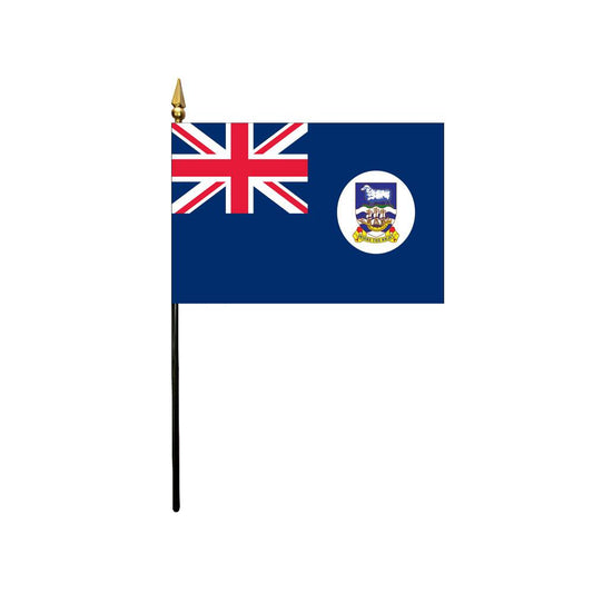 4x6 in. Falkland Islands Stick Flag