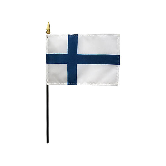 4x6 in. Finland Stick Flag