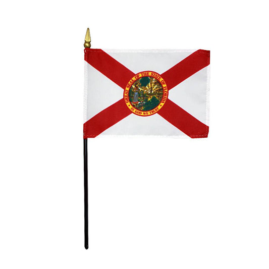4x6 in. Florida Stick Flag