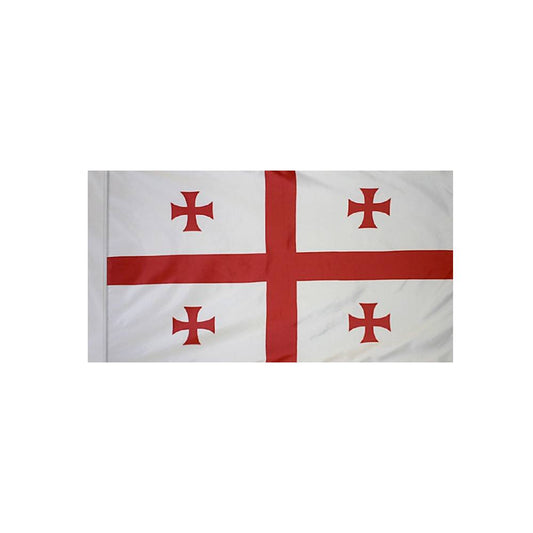 Republic of Georgia Flag with Polesleeve