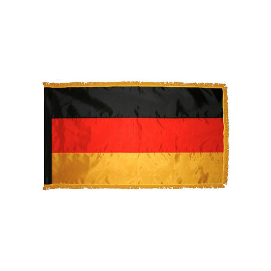 Germany Flag  with Polesleeve & Fringe