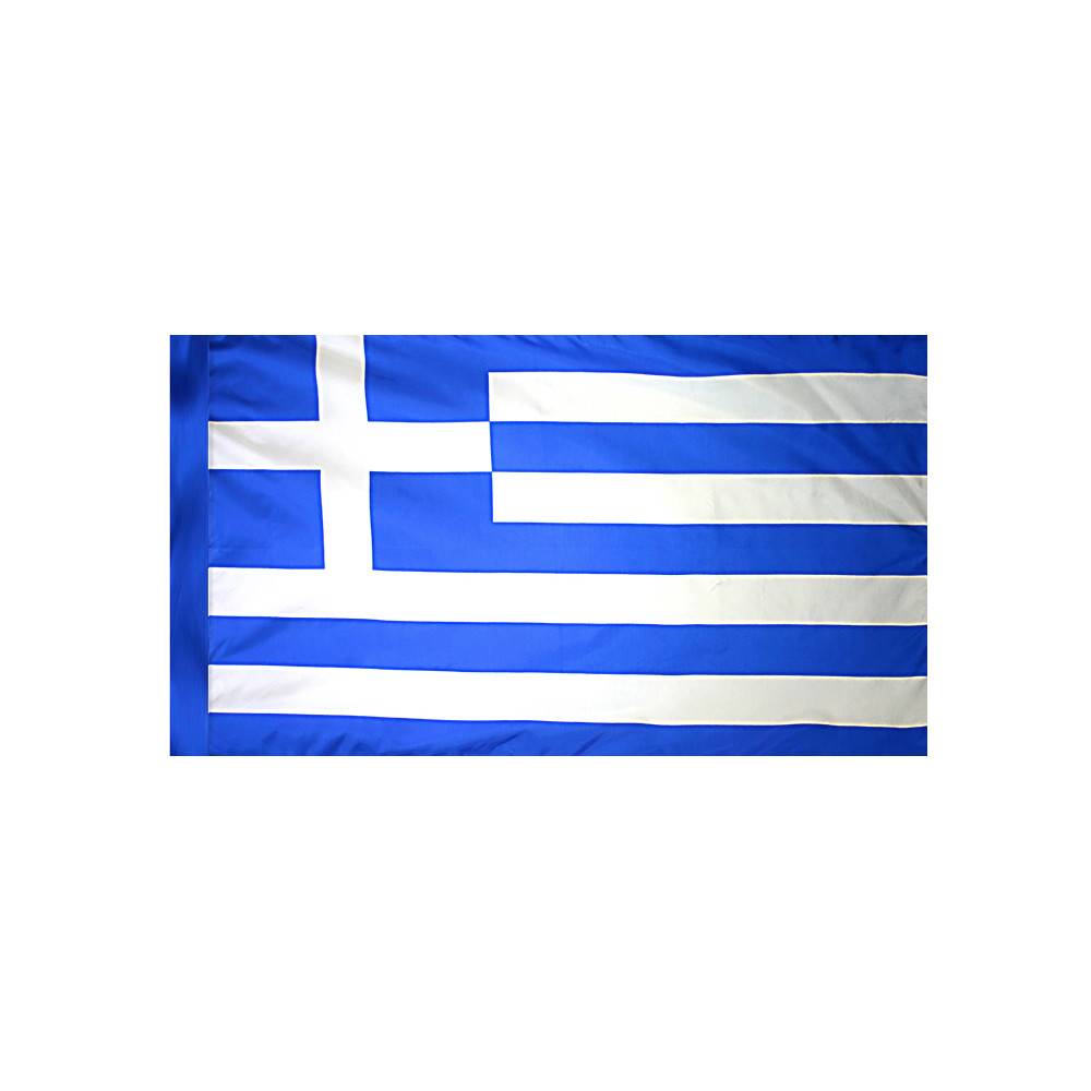 Greece Flag  with Polesleeve