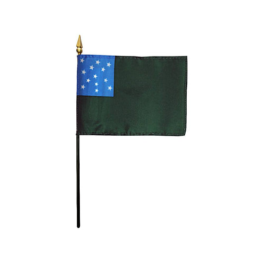 4x6 in Green Mountain Boys Stick Flag