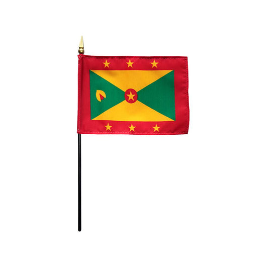 4x6 in. Grenada Stick Flag